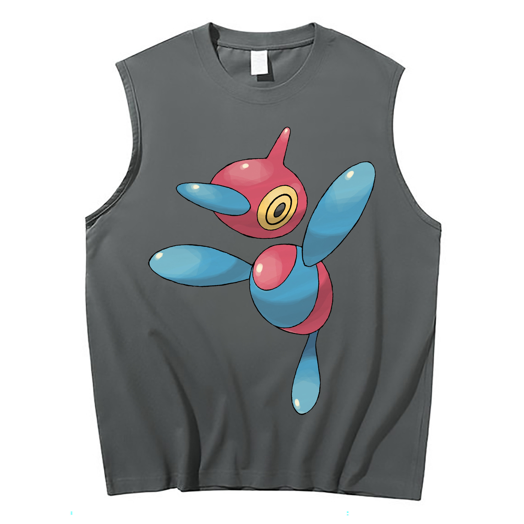 （画像用） ポケットモンスター Pokémon コットン100％タンクトップ（フロントプリント）